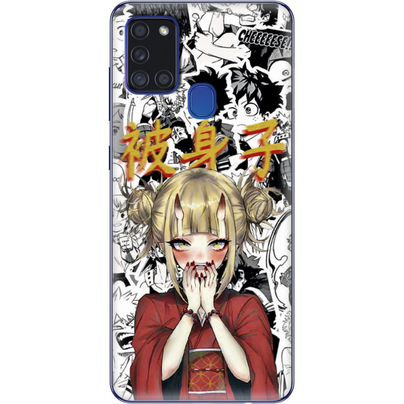 Чехол BoxFace Samsung Galaxy A21s (A217) Himiko Toga - My Hero Academia