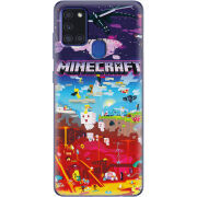 Чехол BoxFace Samsung Galaxy A21s (A217) Minecraft World Beyond