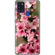 Чехол BoxFace Samsung Galaxy A21s (A217) Вишневые Цветы