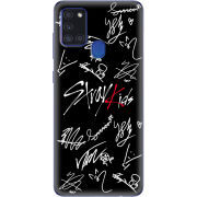 Чехол BoxFace Samsung Galaxy A21s (A217) Stray Kids автограф