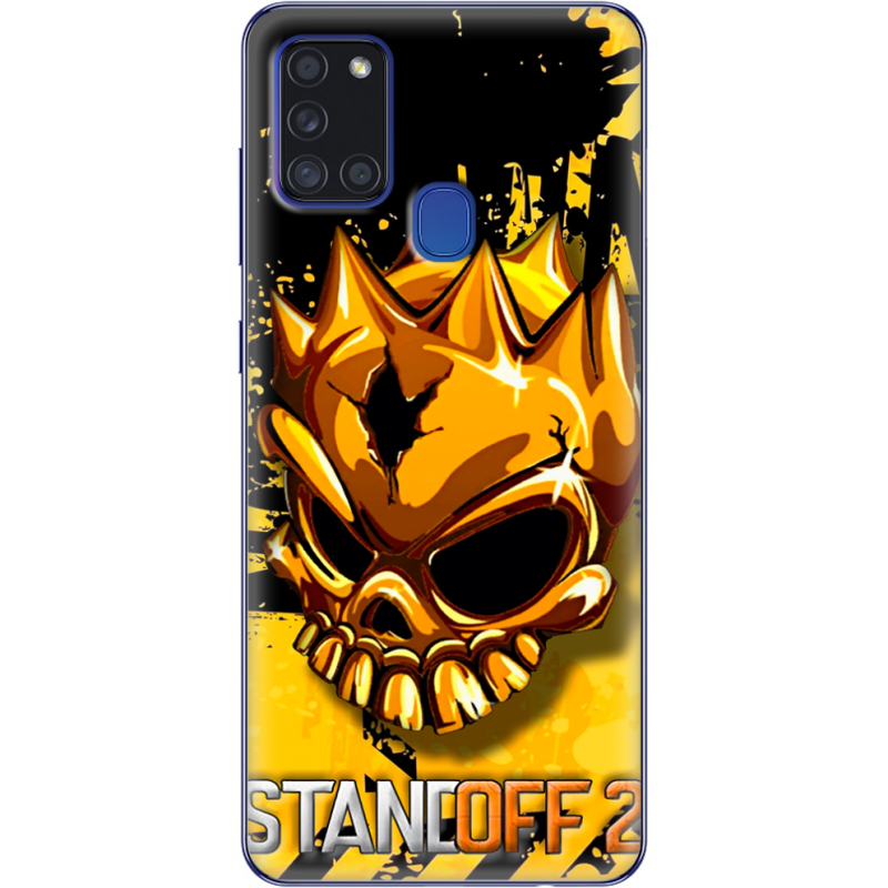 Чехол BoxFace Samsung Galaxy A21s (A217) StandOff 2 gold