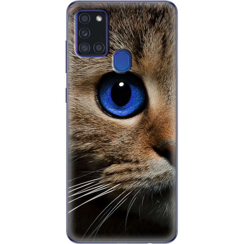 Чехол BoxFace Samsung Galaxy A21s (A217) Cat's Eye
