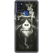 Чехол BoxFace Samsung Galaxy A21s (A217) Smokey Monkey
