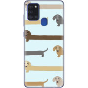 Чехол BoxFace Samsung Galaxy A21s (A217) Dachshund