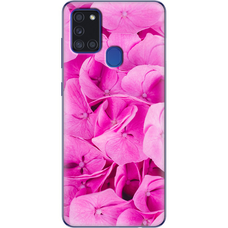 Чехол BoxFace Samsung Galaxy A21s (A217) Pink Flowers