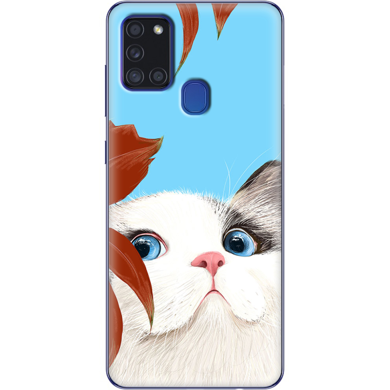 Чехол BoxFace Samsung Galaxy A21s (A217) Wondering Cat