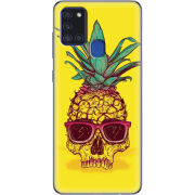 Чехол BoxFace Samsung Galaxy A21s (A217) Pineapple Skull