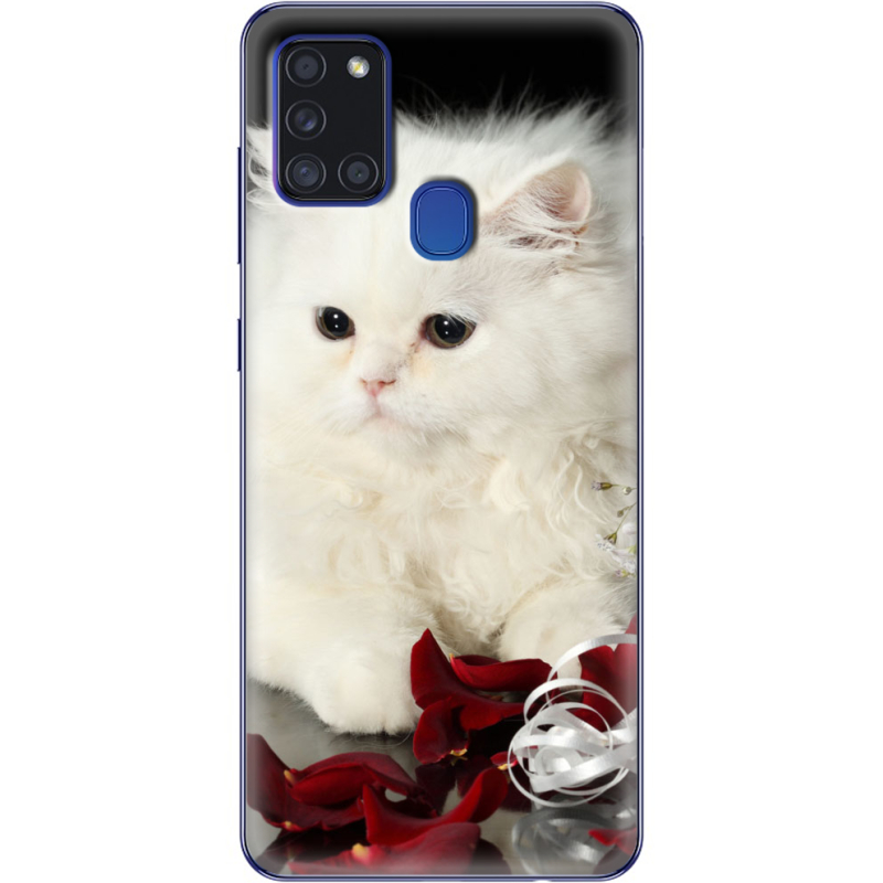 Чехол BoxFace Samsung Galaxy A21s (A217) Fluffy Cat