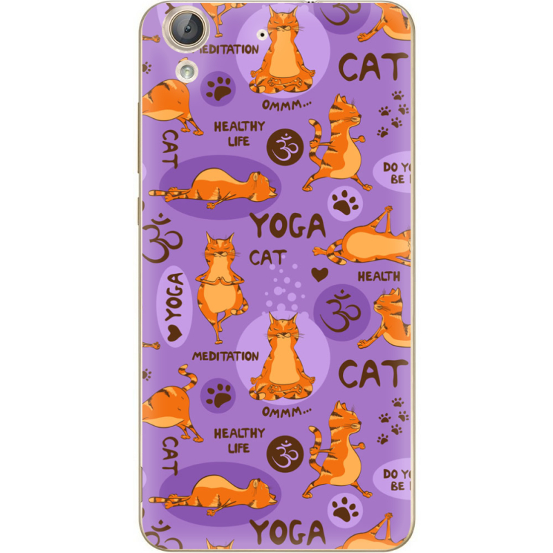 Чехол Uprint Huawei Y6 2 Yoga Cat