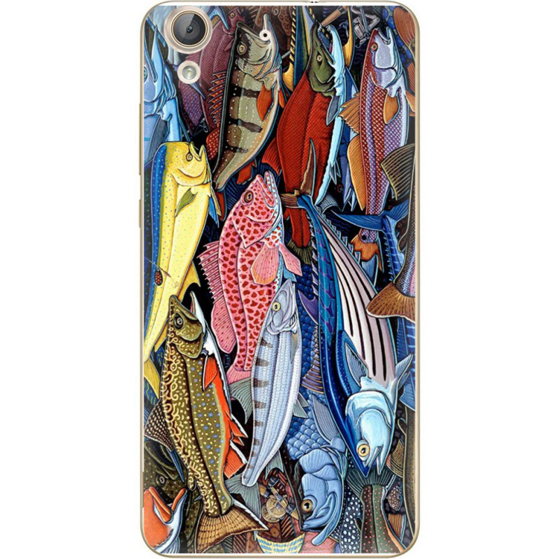 Чехол Uprint Huawei Y6 2 Sea Fish