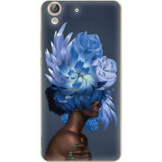 Чехол Uprint Huawei Y6 2 Exquisite Blue Flowers