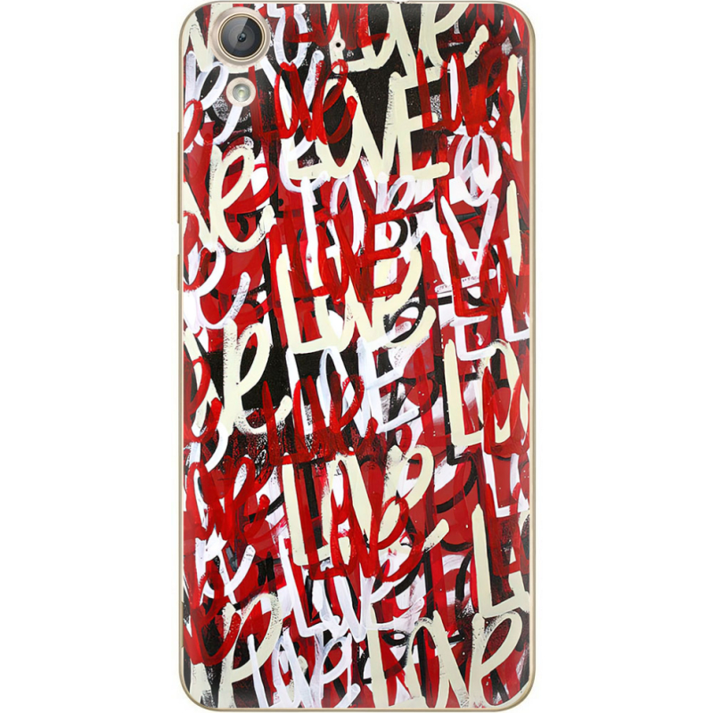 Чехол Uprint Huawei Y6 2 Love Graffiti