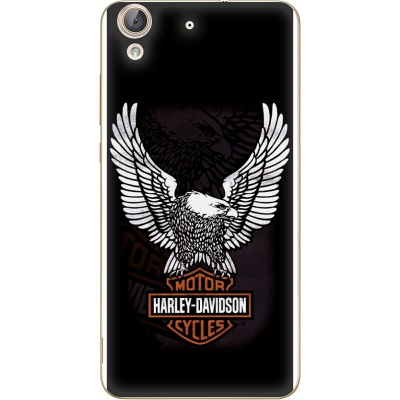 Чехол Uprint Huawei Y6 2 Harley Davidson and eagle