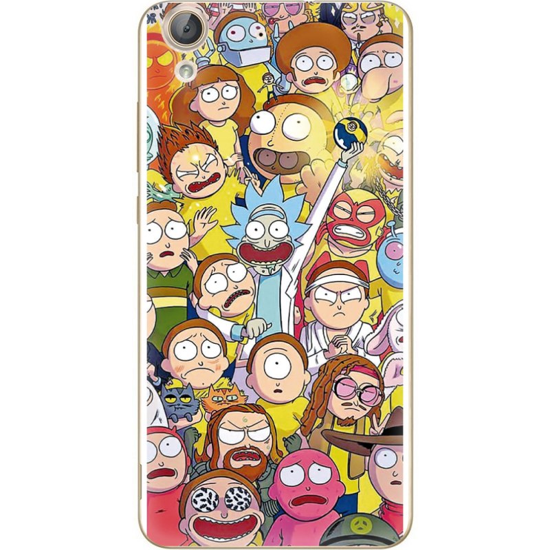 Чехол Uprint Huawei Y6 2 Rick and Morty