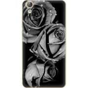 Чехол Uprint Huawei Y6 2 Black and White Roses