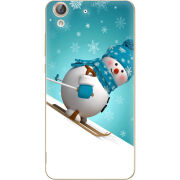 Чехол Uprint Huawei Y6 2 Skier Snowman