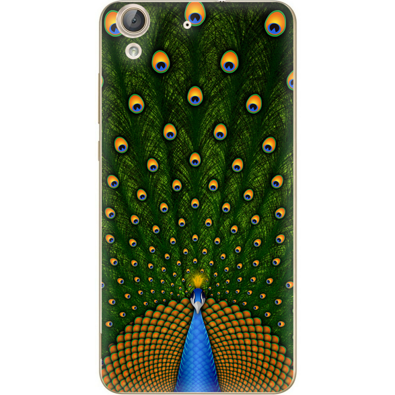 Чехол Uprint Huawei Y6 2 Peacocks Tail