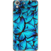 Чехол Uprint Huawei Y6 2 лазурные бабочки