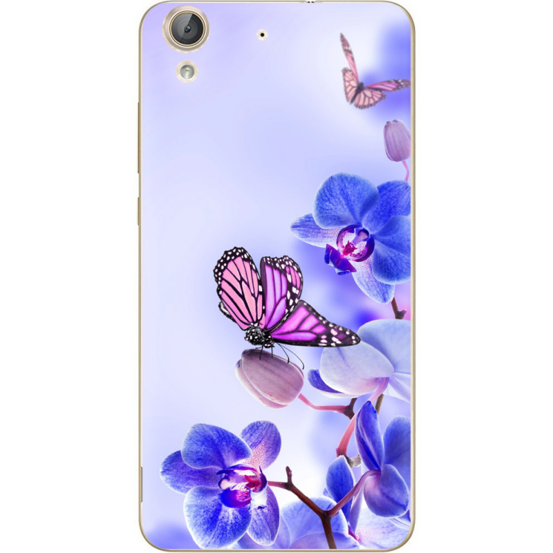 Чехол Uprint Huawei Y6 2 Orchids and Butterflies