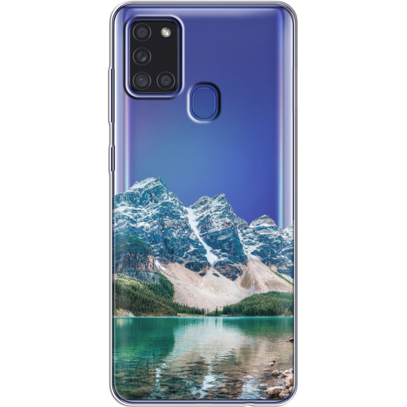 Прозрачный чехол BoxFace Samsung Galaxy A21s (A217) Blue Mountain
