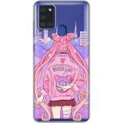 Прозрачный чехол BoxFace Samsung Galaxy A21s (A217) Wiked Lady