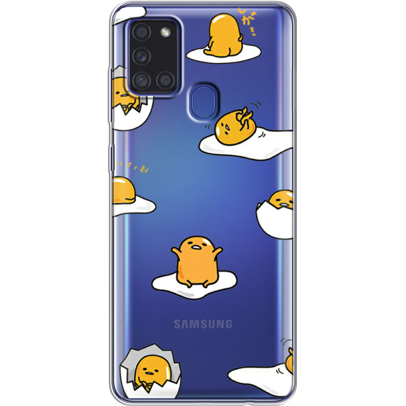 Прозрачный чехол BoxFace Samsung Galaxy A21s (A217) Gudetama