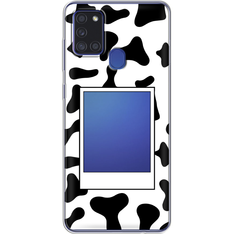 Прозрачный чехол BoxFace Samsung Galaxy A21s (A217) Cow