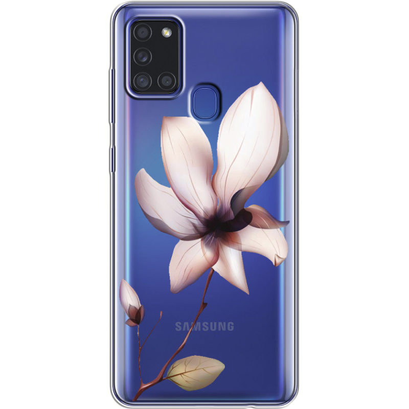 Прозрачный чехол BoxFace Samsung Galaxy A21s (A217) Magnolia