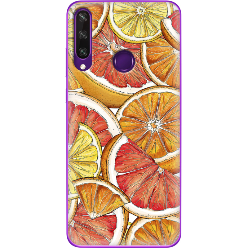 Чехол BoxFace Huawei Y6p Citrus Pattern