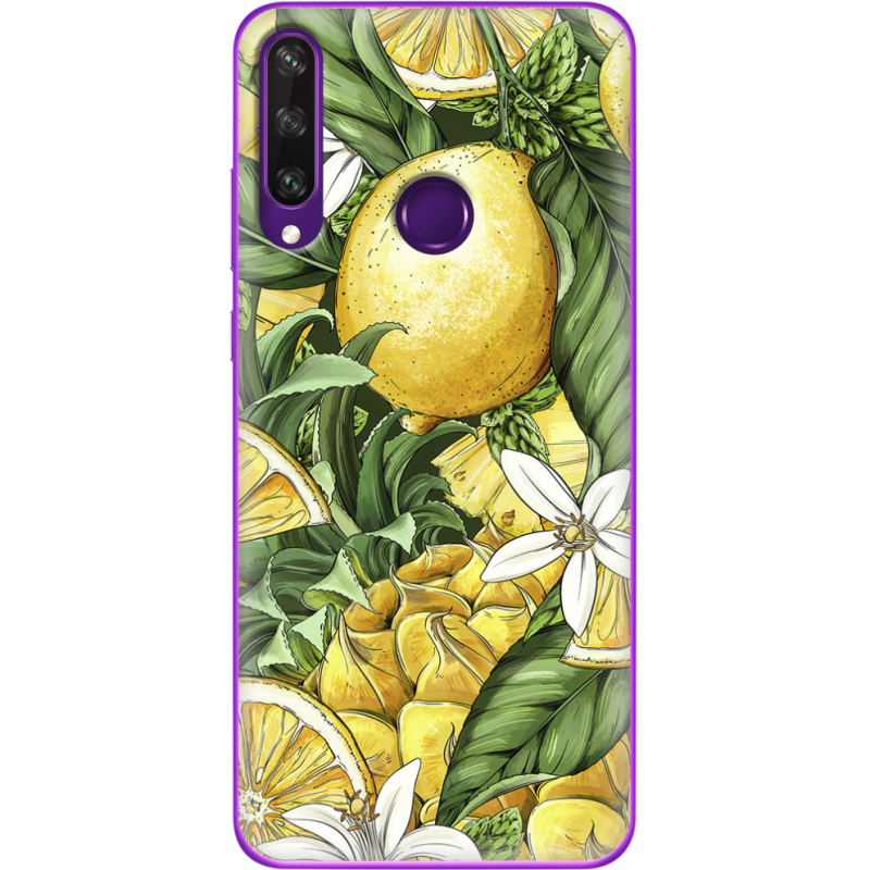 Чехол BoxFace Huawei Y6p Lemon Pattern