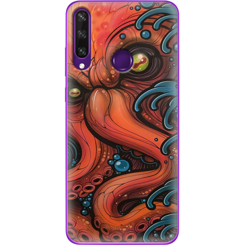 Чехол BoxFace Huawei Y6p Octopus