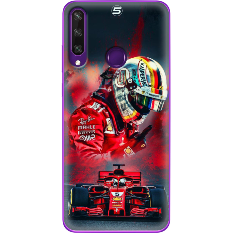 Чехол BoxFace Huawei Y6p Racing Car