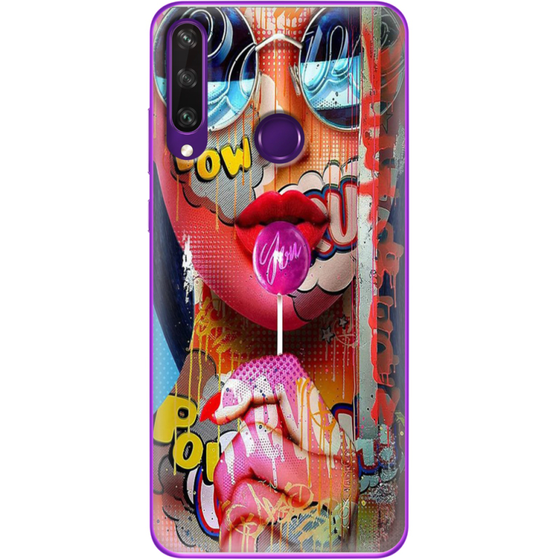 Чехол BoxFace Huawei Y6p Colorful Girl