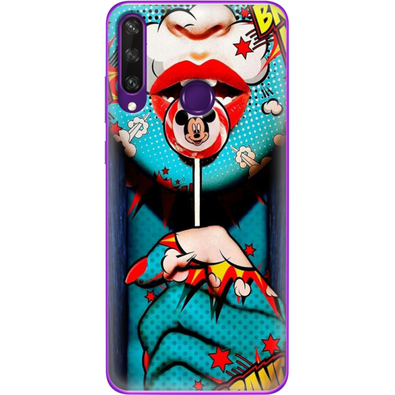 Чехол BoxFace Huawei Y6p Girl Pop Art