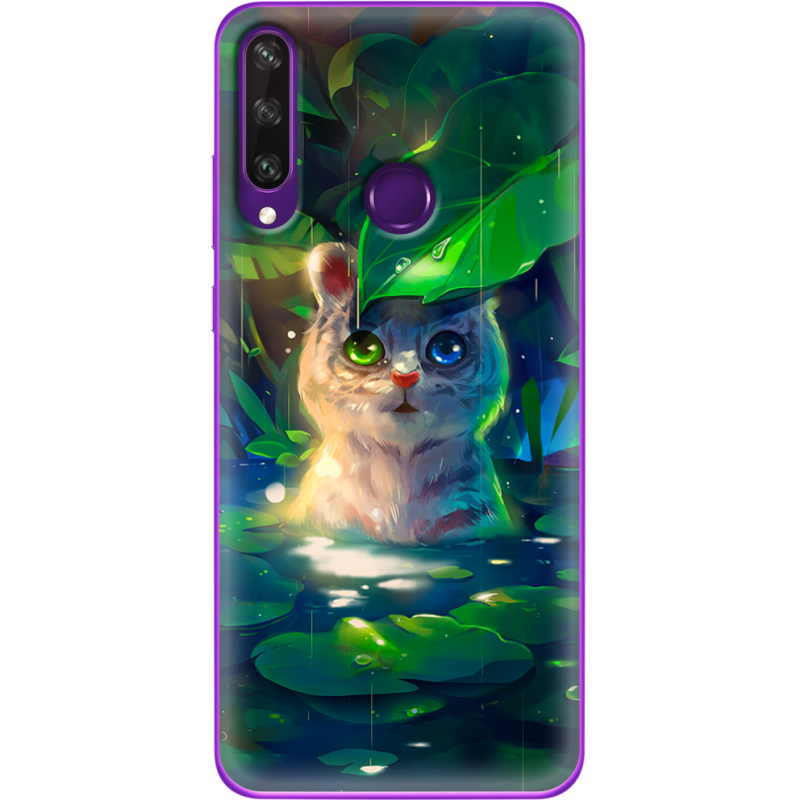 Чехол BoxFace Huawei Y6p White Tiger Cub