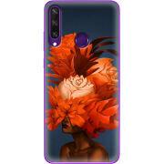 Чехол BoxFace Huawei Y6p Exquisite Orange Flowers