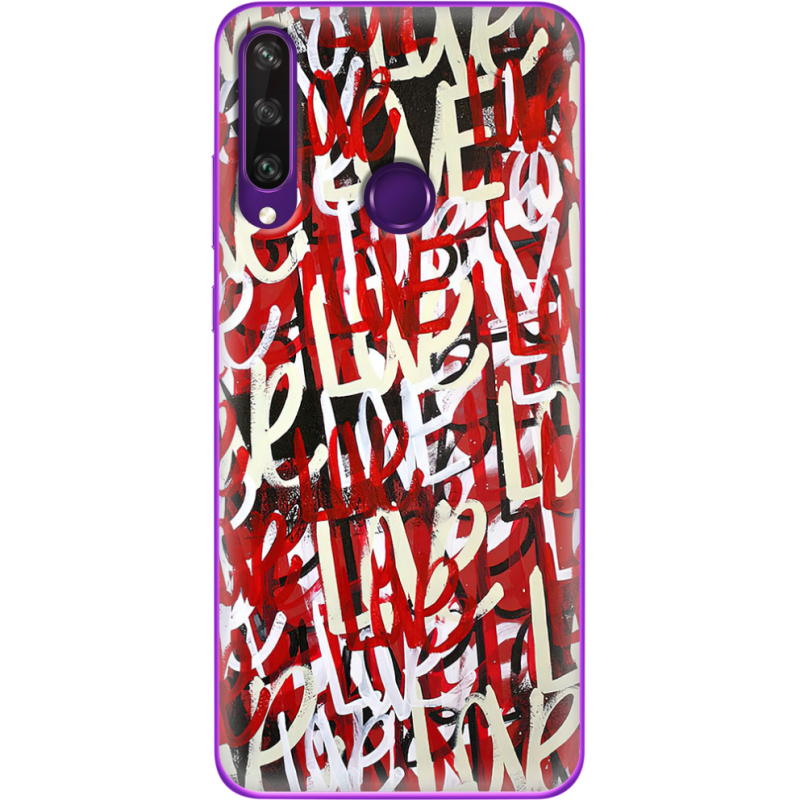 Чехол BoxFace Huawei Y6p Love Graffiti