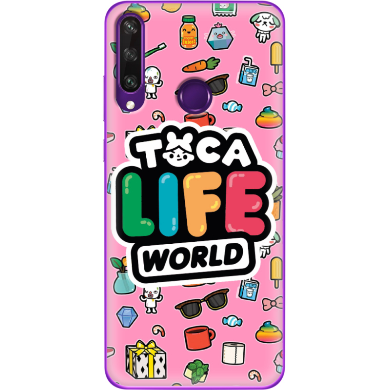 Чехол BoxFace Huawei Y6p Toca Boca Life World