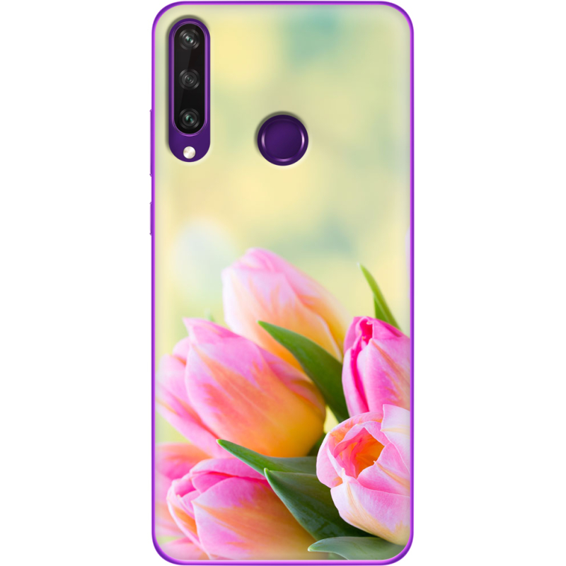 Чехол BoxFace Huawei Y6p Bouquet of Tulips