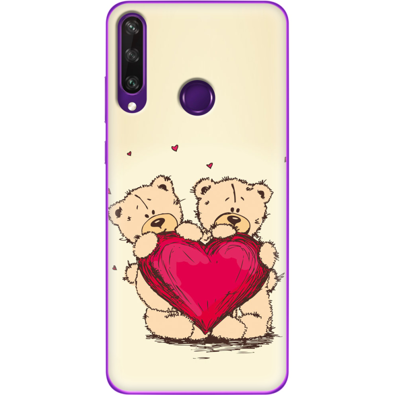 Чехол BoxFace Huawei Y6p Teddy Bear Love