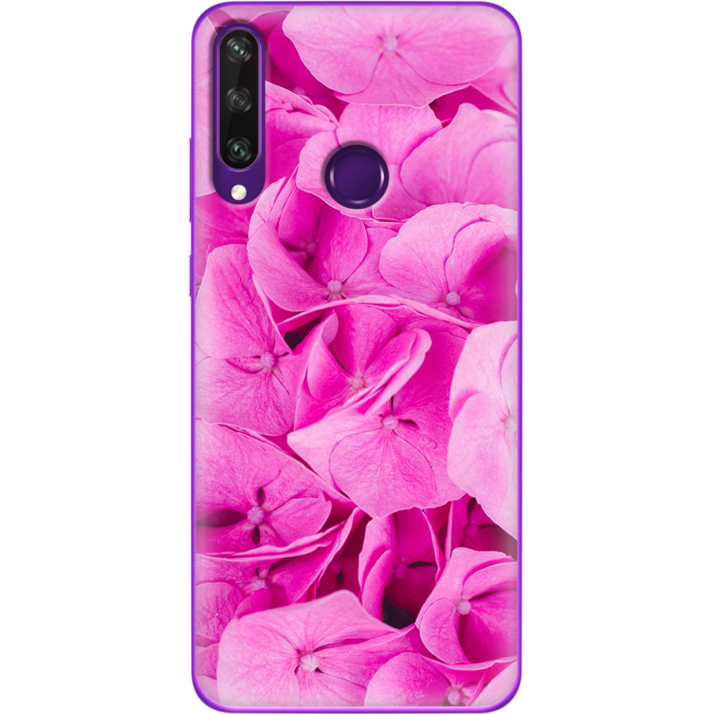 Чехол BoxFace Huawei Y6p Pink Flowers