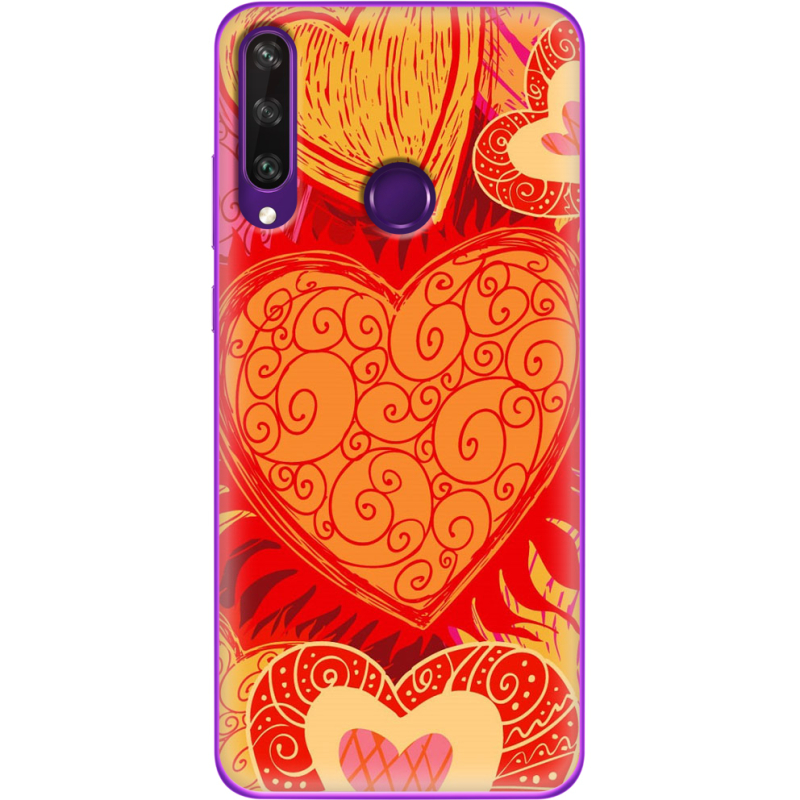 Чехол BoxFace Huawei Y6p Warm Hearts