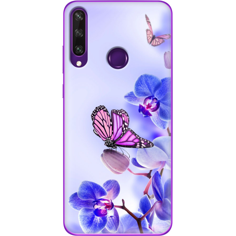 Чехол BoxFace Huawei Y6p Orchids and Butterflies