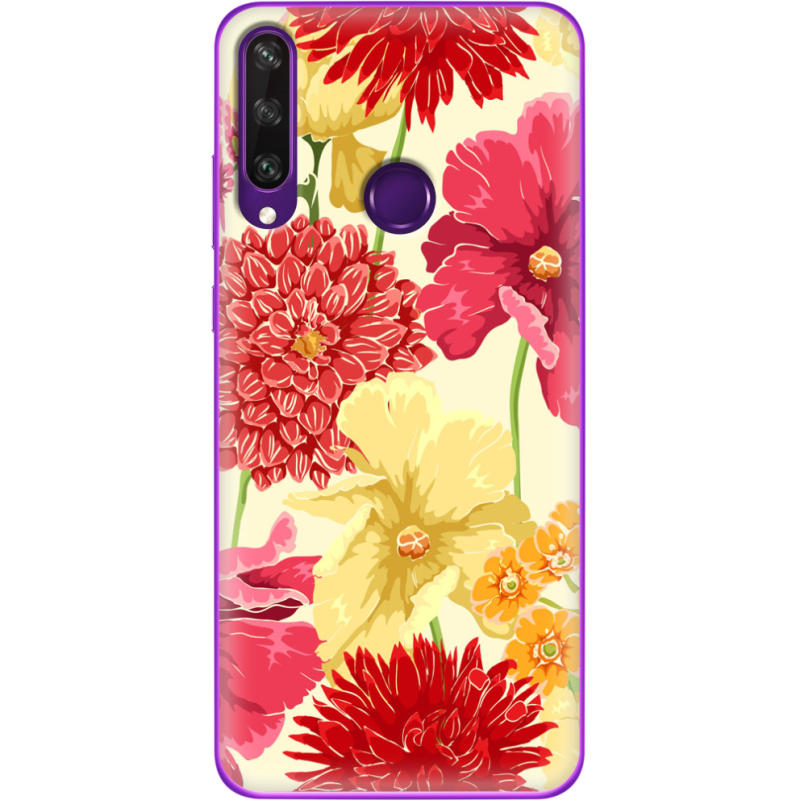 Чехол BoxFace Huawei Y6p Flower Bed