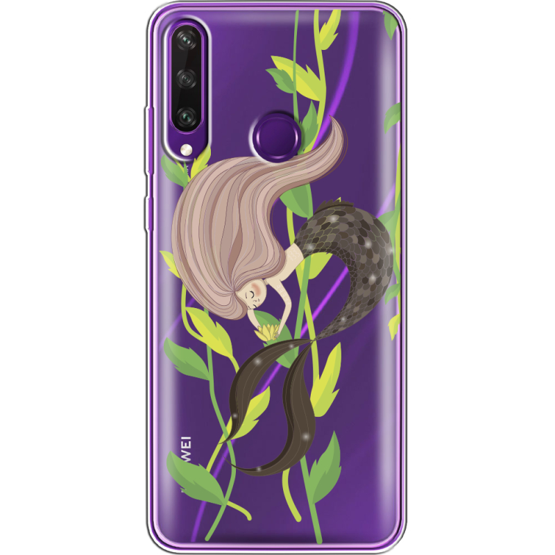 Прозрачный чехол BoxFace Huawei Y6p Cute Mermaid