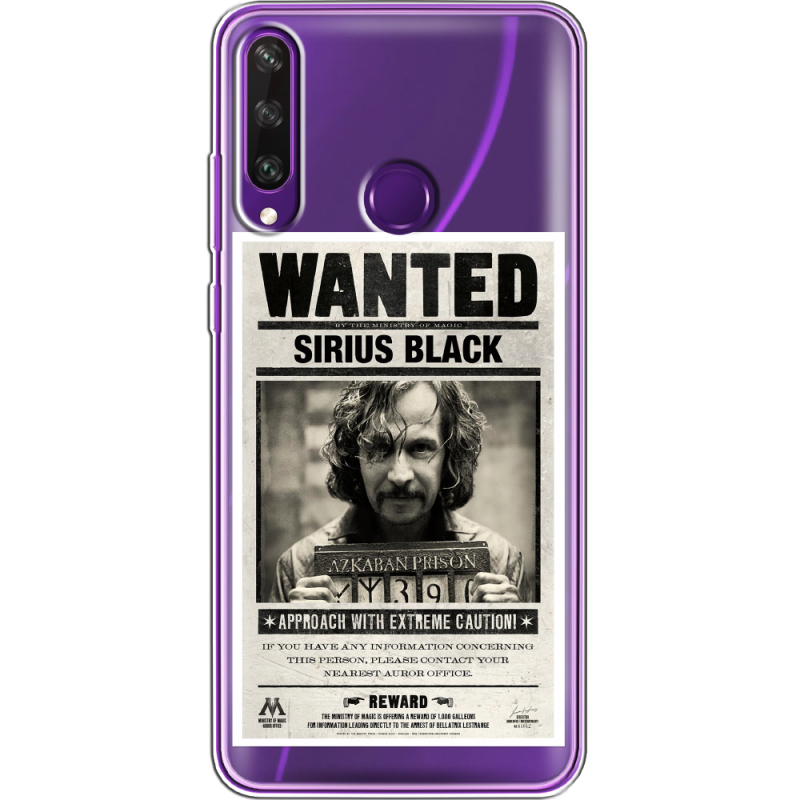 Прозрачный чехол BoxFace Huawei Y6p Sirius Black