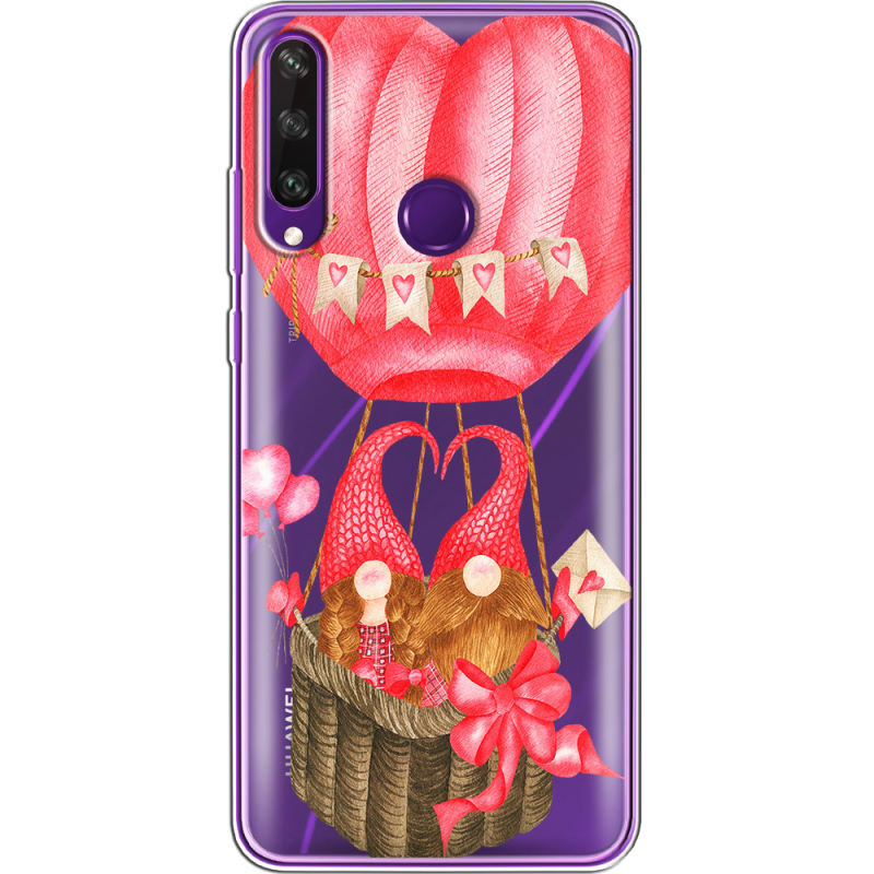 Прозрачный чехол BoxFace Huawei Y6p Valentine Dwarfs