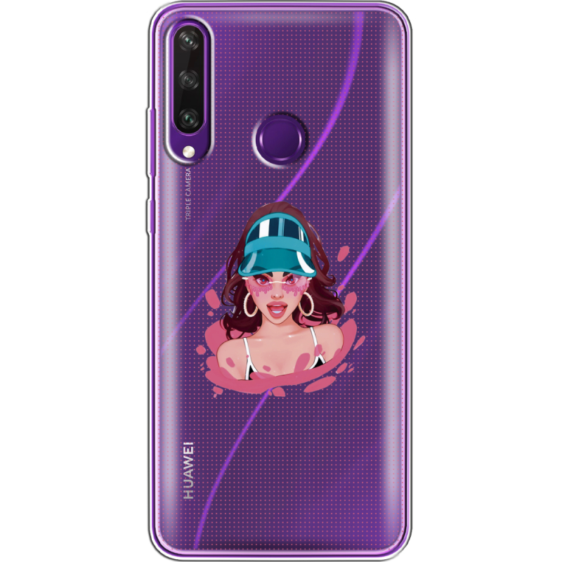 Прозрачный чехол BoxFace Huawei Y6p Selena Gomez