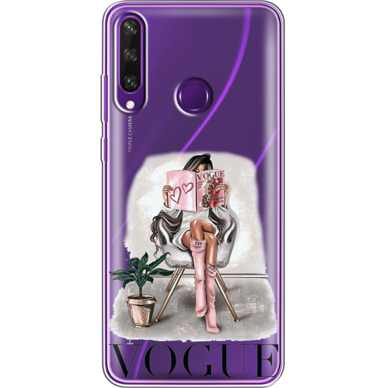 Прозрачный чехол BoxFace Huawei Y6p VOGUE