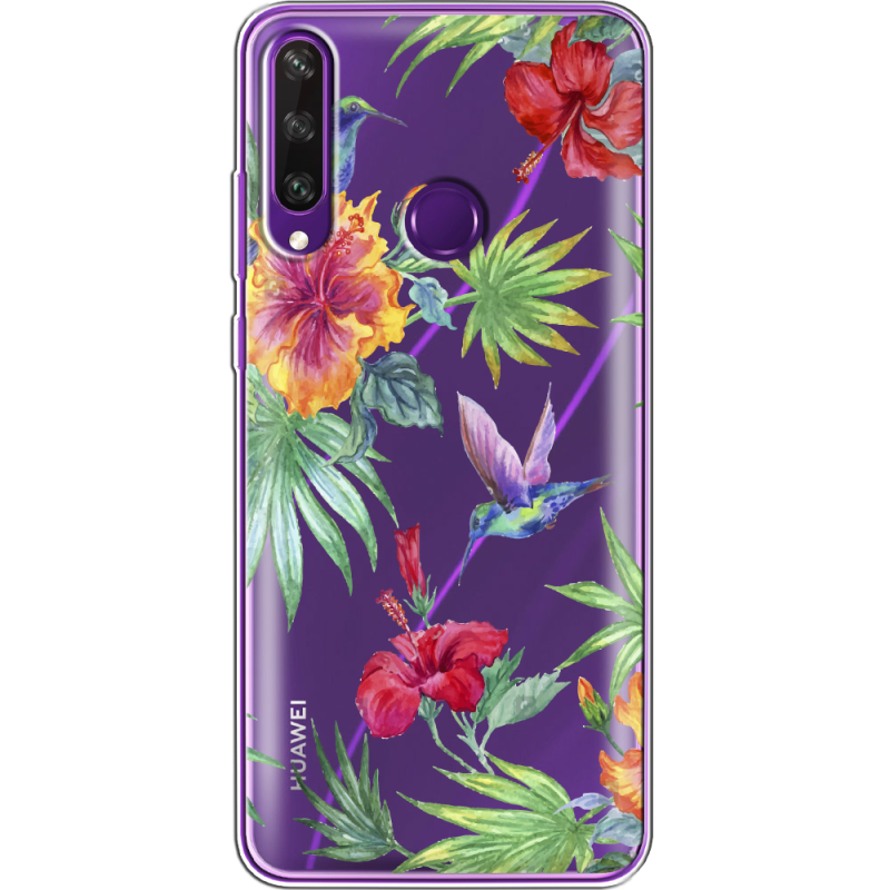 Прозрачный чехол BoxFace Huawei Y6p Tropical